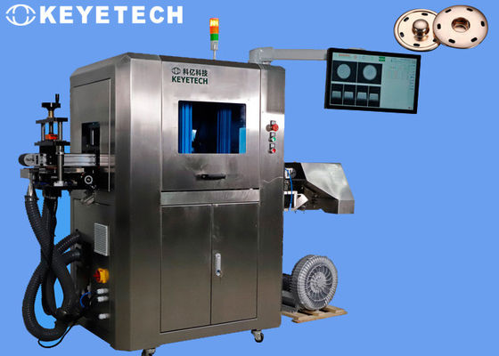 Máquina de inspección automática de la visión para la inspección de botones de prendas de vestir