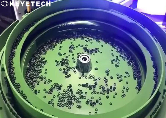 Máquina de Inspección Visual Automatizada de Anillos de Goma con Soporte HMI