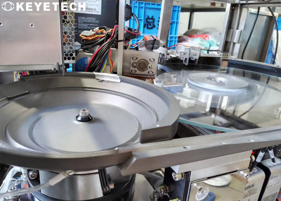 Máquina de inspección de tapa de plástico de caucho libre de mano de obra con sistema de visión AI