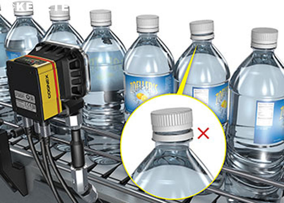 sistema de inspección vacío de la botella 500ml con la demostración de la imagen de la muestra de la alta precisión
