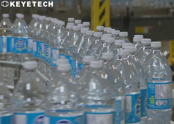 Máquina plástica de la inspección de la botella de cristal con el sistema de proceso automatizado del AI
