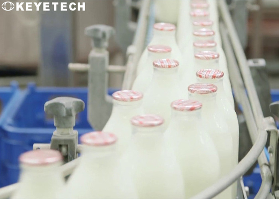 Sistema de inspección de la botella de la lechería del ANIMAL DOMÉSTICO para la estación del análisis de alimentos