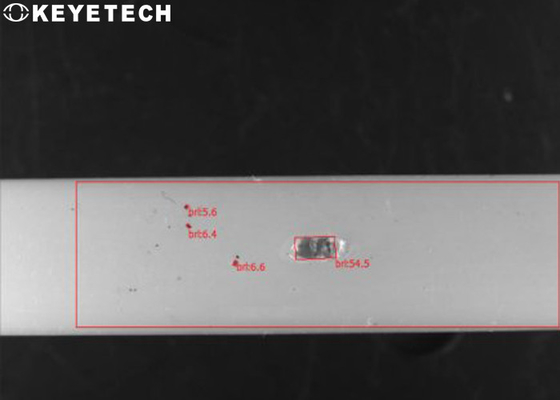 Máquina de la inspección de la calidad superficial del sistema de identificación automática para el tubo del PVC