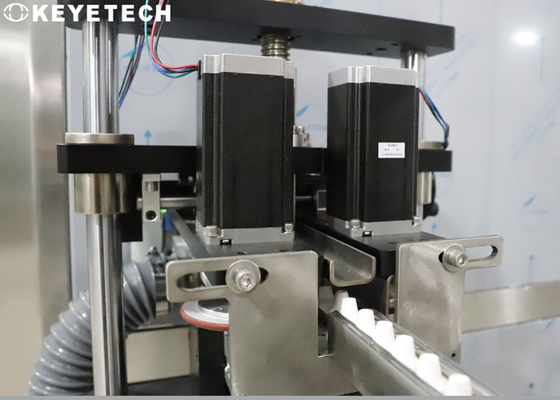 Paquete en tiempo real de la máquina de la inspección visual de 4KW Ai que clasifica el sistema para los casquillos de descenso de ojo