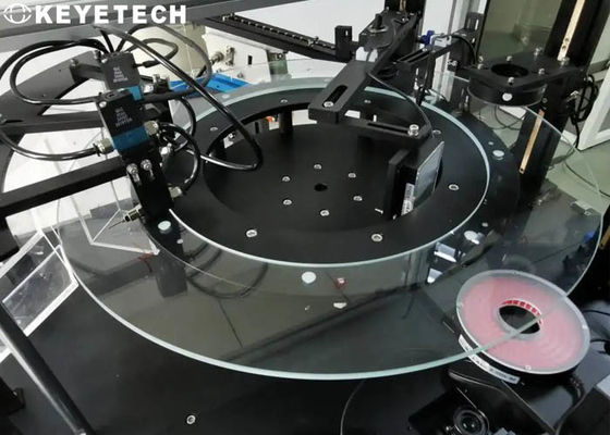 Máquina óptica automática de la inspección para los accesorios de la industria textil