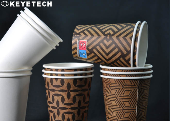 Sistema de inspección visual remoto automático de la taza plástica de papel del OEM para el control de calidad
