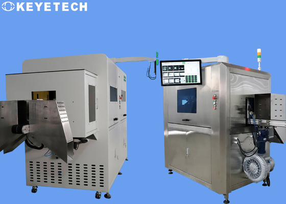máquina superficial del equipo de la inspección de 3D HMI para la taza plástica 300pcs/Min del helado