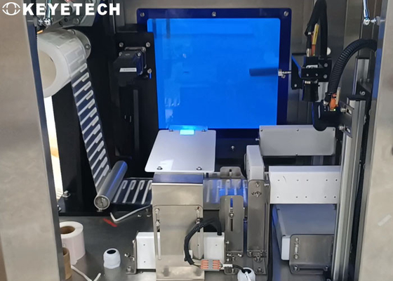 Straw Defective Product Inspection Machine con el sistema de etiquetado automático