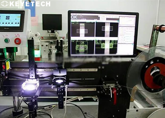 Sistema de Inspección Visual CCD Aplicación de Automatización Industrial