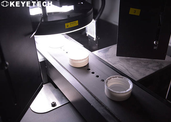 Máquina de la inspección visual del envase de plástico con la exhibición de imagen de la cápsula