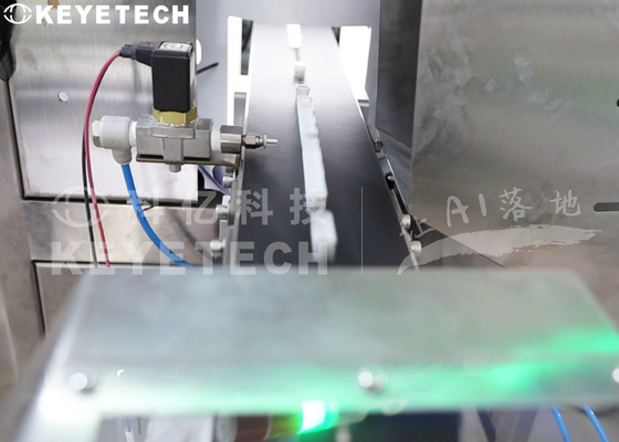Artículos de tocador Flip Cap Visual Inspection System para Ring Broken Defects Detection