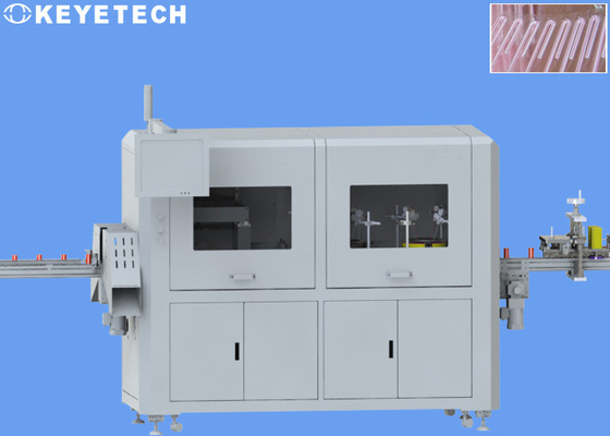 Straw Defects Detection Machine de papel y plástico con el dispositivo de etiquetado auto