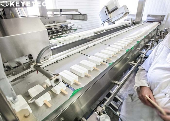 Sistemas del control de calidad de la detección de la inspección de Vision para la bandeja del helado