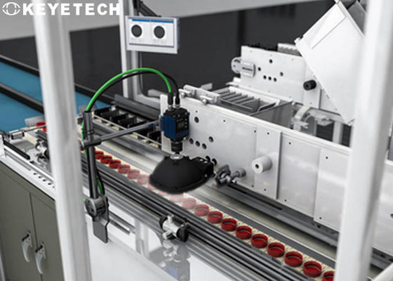 Máquina de inspección visual de fondo de tapa de boquilla, sistema de clasificación de calidad en línea