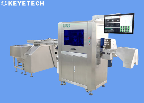 Máquina de la inspección visual de los SS 304 para el control de calidad de producto de FMCG