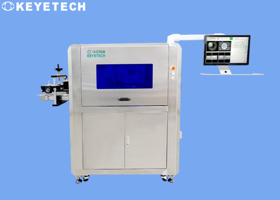 Máquina de la detección de los defectos superficiales del control de calidad de la precisión 0.1m m de AC220V/50Hz