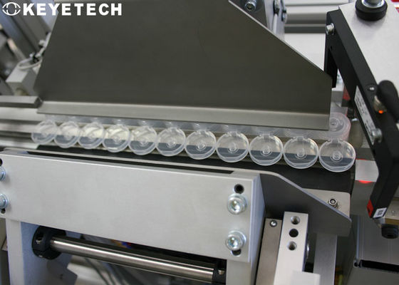 Máquina de inspección visual de tapa de plástico de PP Rechaza los defectos de flash de manchas negras