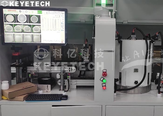 Aplicaciones de la máquina de inspección de visión SS 304 Flash superficial, moho corto y mancha negra