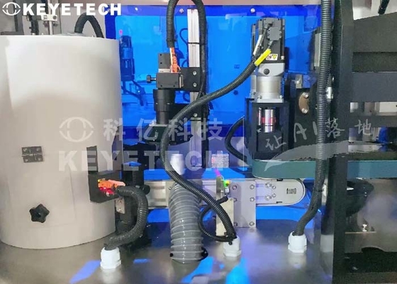 Sistema de inspección con cámara visual HMI para envases de plástico farmacéutico