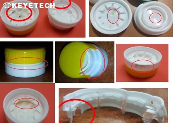 Sistema de inspección visual de la tapa del aceite comestible con tecnologías de aprendizaje profundo de IA