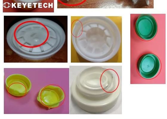 Sistema de inspección visual de inteligencia artificial automática AI para tapa de aceite Flip