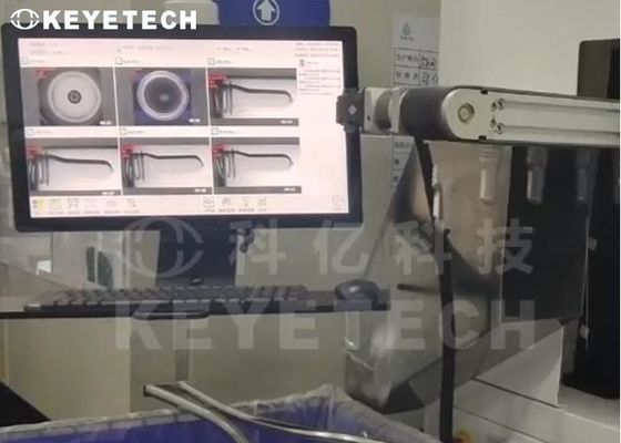 Máquinas para el sellado superior, el cuerpo, la inspección de la puerta de inyección y la clasificación de preformas de PET