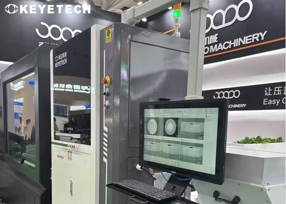 Máquina de inspección visual de tapa atada de alta precisión con estadísticas en línea