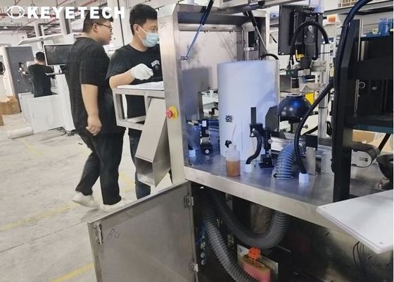 Equipo de inspección de defectos de visión de la superficie del revestimiento de las almohadillas de la tapa CRC