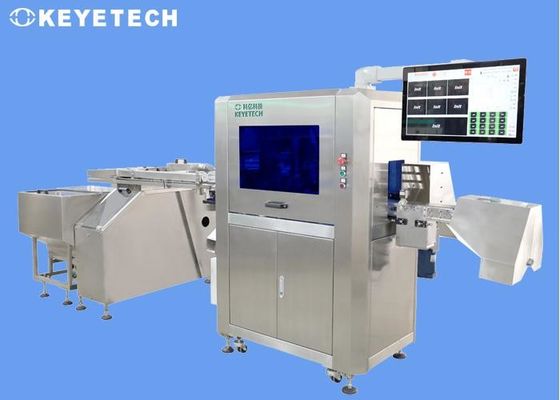 Máquina de inspección visual del revestimiento de cierre CR antes del sellado por inducción de la tapa