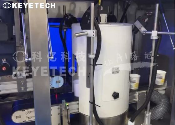 Máquina de inspección de cámara basada en IA antes de la carga y apilamiento de la taza IML