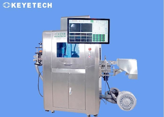 Sistema de Inspección Visual Automática con Soporte HMI para Tapas de Botella de Agua de 45 mm