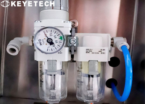 Máquina de inspección de defectos de visión en la superficie de las etiquetas y recipientes de botellas