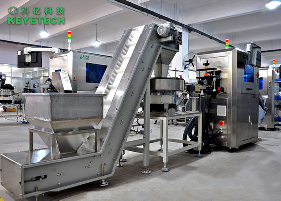 máquina de la inspección de Vision de la botella del poder 3-5Kw en línea con la controladora de peso