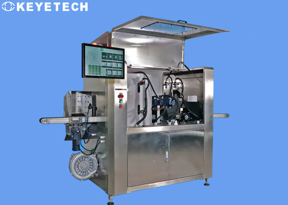 Capa de cubierta de plástico Equipo de inspección visual con máquina de alimentación automática
