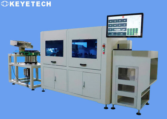 La vibración linear alimenta la máquina de la inspección visual para los condensadores Automactic lleno