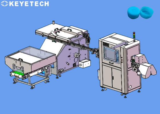 Máquina de clasificación de visión óptica con capuchón de agua mineral basada en IA con dispositivo de alimentación