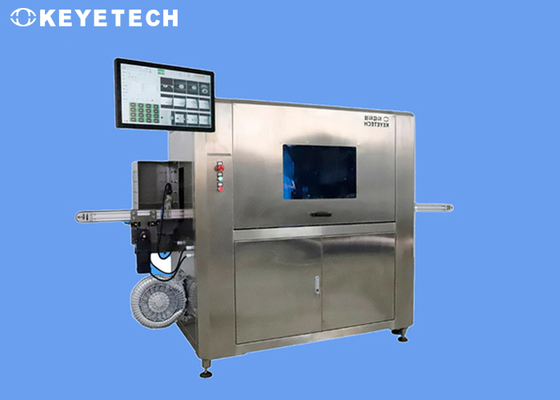 Máquina de Inspección Visual de Tapas Abatibles Pop-Top para Envases de Plástico Rígido