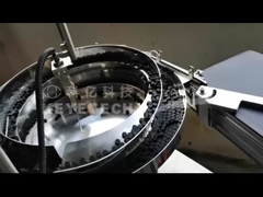 Máquina para clasificar piezas de caucho