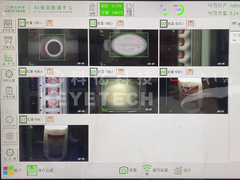 Máquina de inspección de impresión de etiquetas