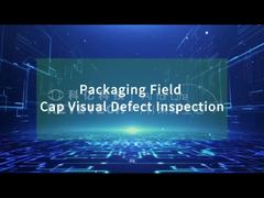 Inspección de visión de la tapa - video de recopilación